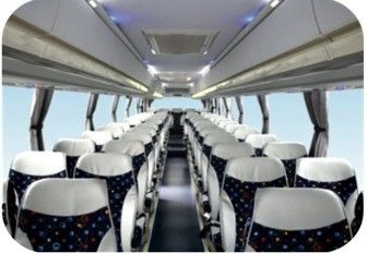 Popular Autobús de montaña rusa Toyota en buen estado con neumáticos 7.00R16 y base de las ruedas de 3935 mm