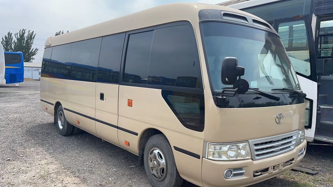 1690/1490mm Autobús de montaña de alto techo de vía delantera/trasera con 23 asientos y motor diesel