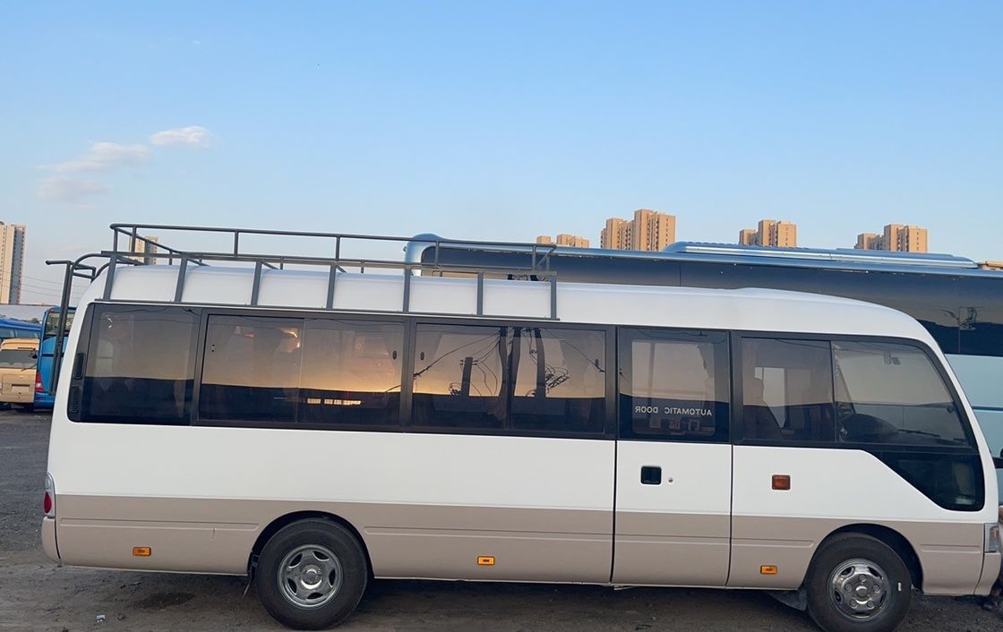 1690/1490mm Autobús de montaña de alto techo de vía delantera/trasera con 23 asientos y motor diesel