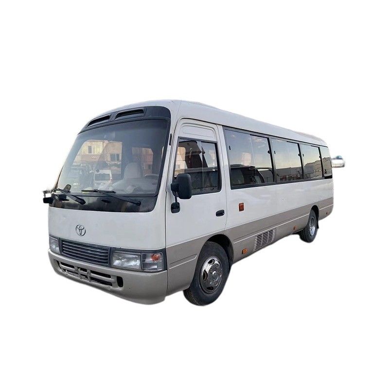 Autobús de segunda mano Toyota Coaster con 23-30 asientos Transmisión manual Peso 3310kg