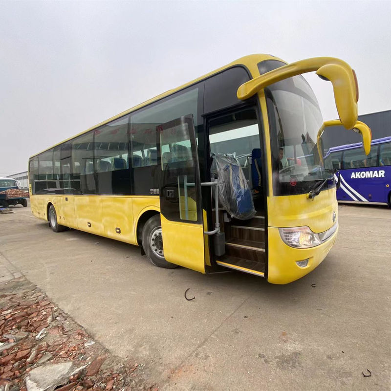 Dirección asistida y combustible de diesel Autobús de lujo de 70 plazas para transporte de pasajeros grandes
