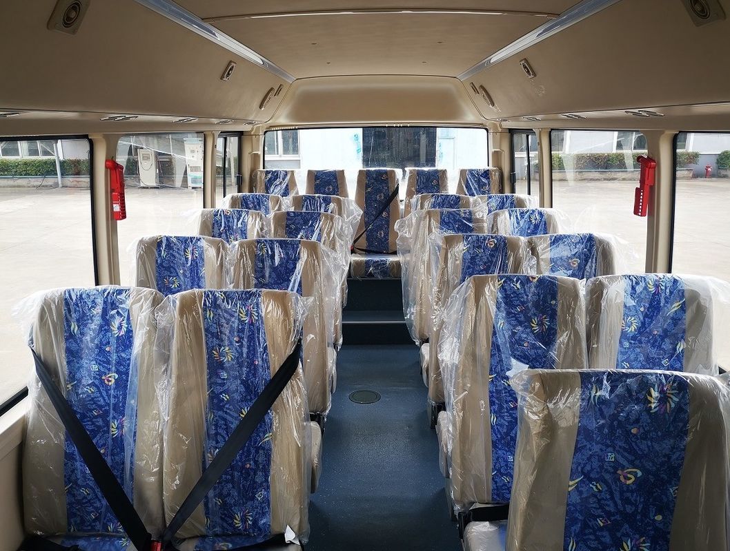 Toyo TA 18 asientos 30 asientos Minibus de montaña rusa de pasajeros con 95/3200 kW/rpm Producción nominal