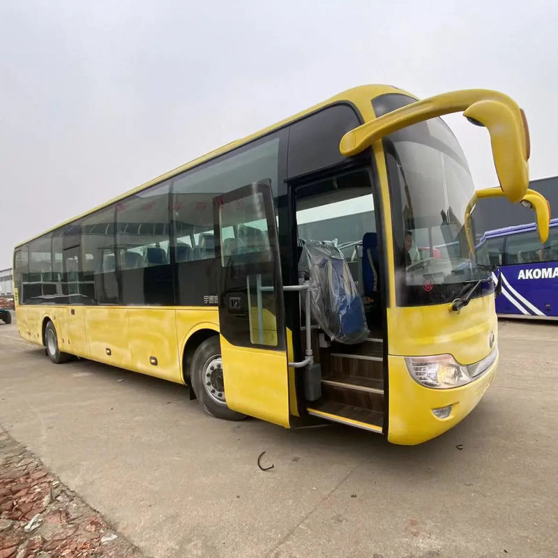 Autobús de lujo de lujo de 70 asientos con tipo de combustible diésel y capacidad de motor de 6 8L