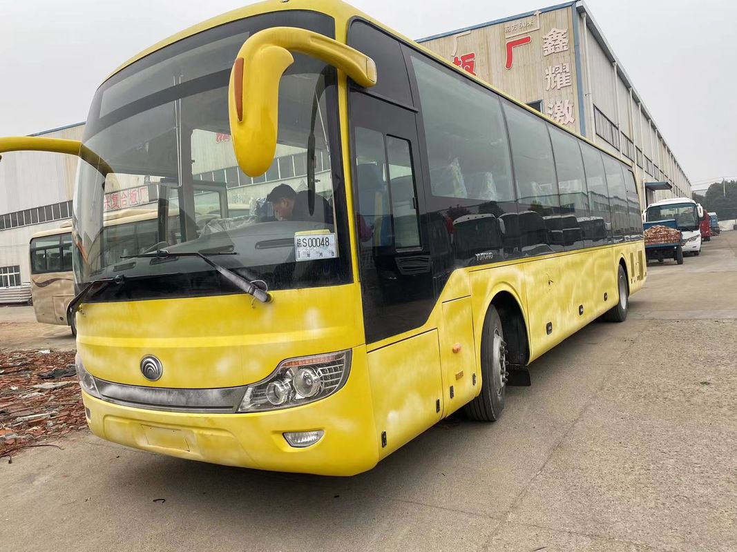 Autobús de lujo de lujo de 70 asientos con tipo de combustible diésel y capacidad de motor de 6 8L