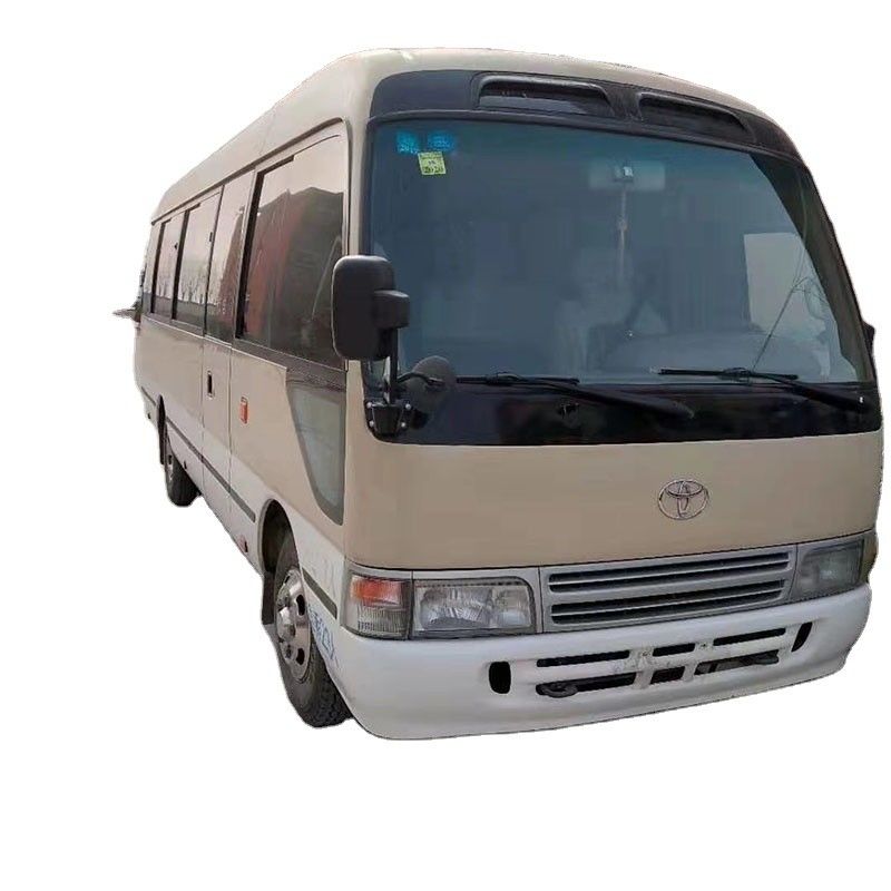 107kw de combustible diésel Tipo 29 asientos Usado Toyota Coaster Bus para los requisitos