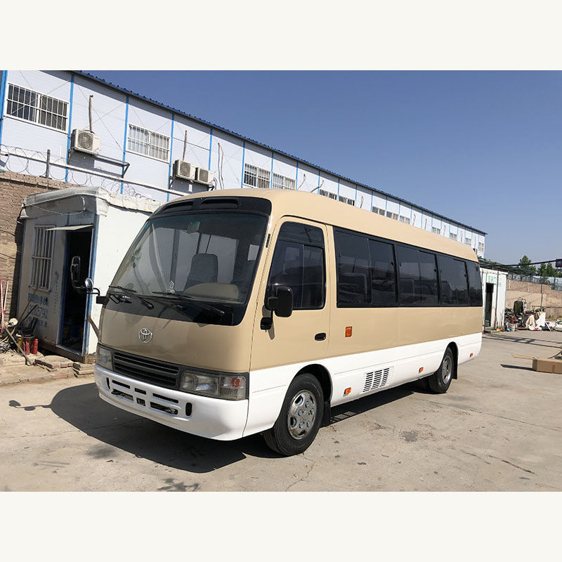 107kw de combustible diésel Tipo 29 asientos Usado Toyota Coaster Bus para los requisitos