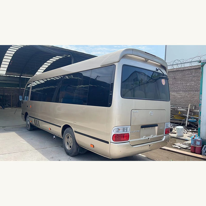 107kw de combustible diésel Tipo 29 asientos Usado Toyota Coaster Bus para los requisitos