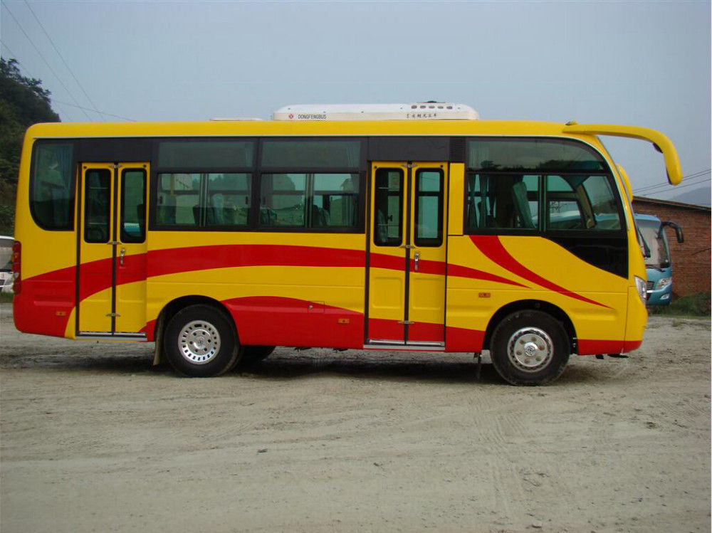 Autobús de montaña usado de 30 asientos equipado con sistema de frenos ABS EBD en buenas condiciones