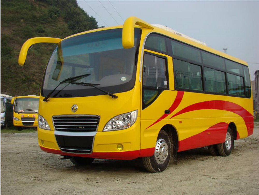Autobús de montaña usado de 30 asientos equipado con sistema de frenos ABS EBD en buenas condiciones