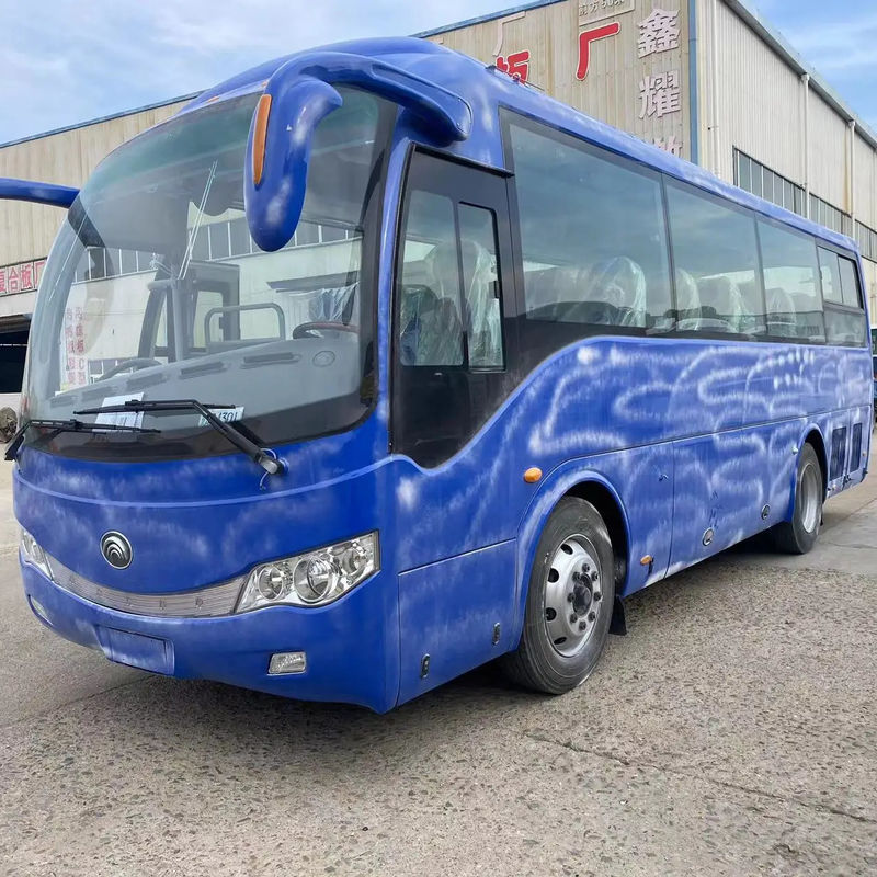 35 asientos Autobús turístico Autobús de lujo Mini de pasajeros usado Dirección motriz Diesel combustible