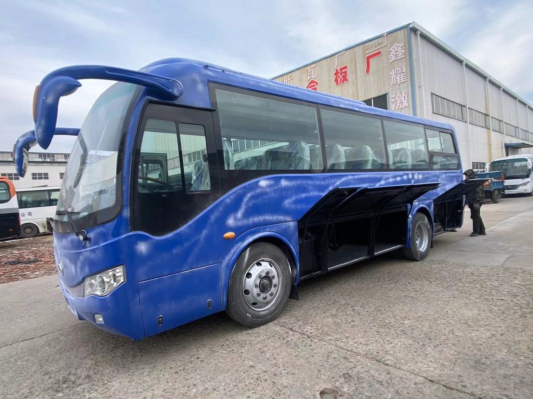 35 asientos Autobús turístico Autobús de lujo Mini de pasajeros usado Dirección motriz Diesel combustible