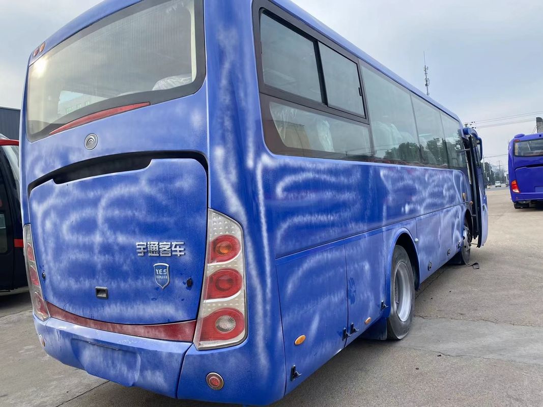35 asientos Autobús turístico Autobús de lujo Mini de pasajeros usado Dirección motriz Diesel combustible