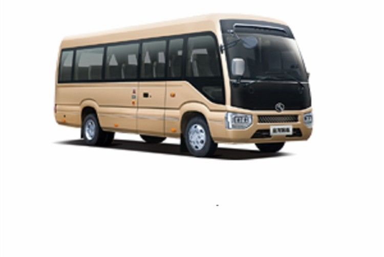 Bus de coaster de 30 asientos con capacidad de motores de gasolina de 6-8 litros y venta directa en 2022