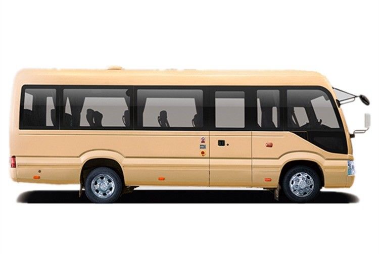 Bus de coaster de 30 asientos con capacidad de motores de gasolina de 6-8 litros y venta directa en 2022
