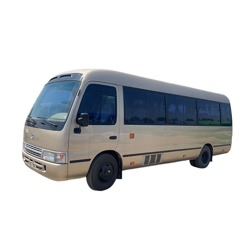 Toyota Coaster 2020 de segunda mano Diesel LHD Bus Euro 3 Estándar de emisiones 9.00R20 Pneumático de 25 asientos