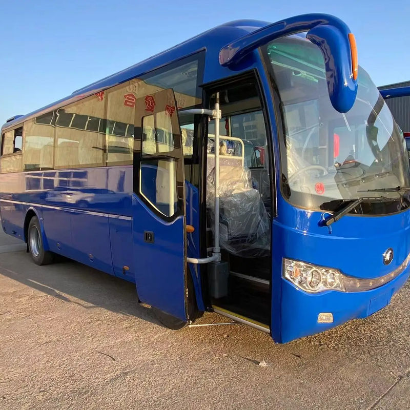Venta de autobuses usados de 45 asientos Autobuses de autobuses de 40 asientos Dirección a la izquierda y suspensión de resorte de hoja