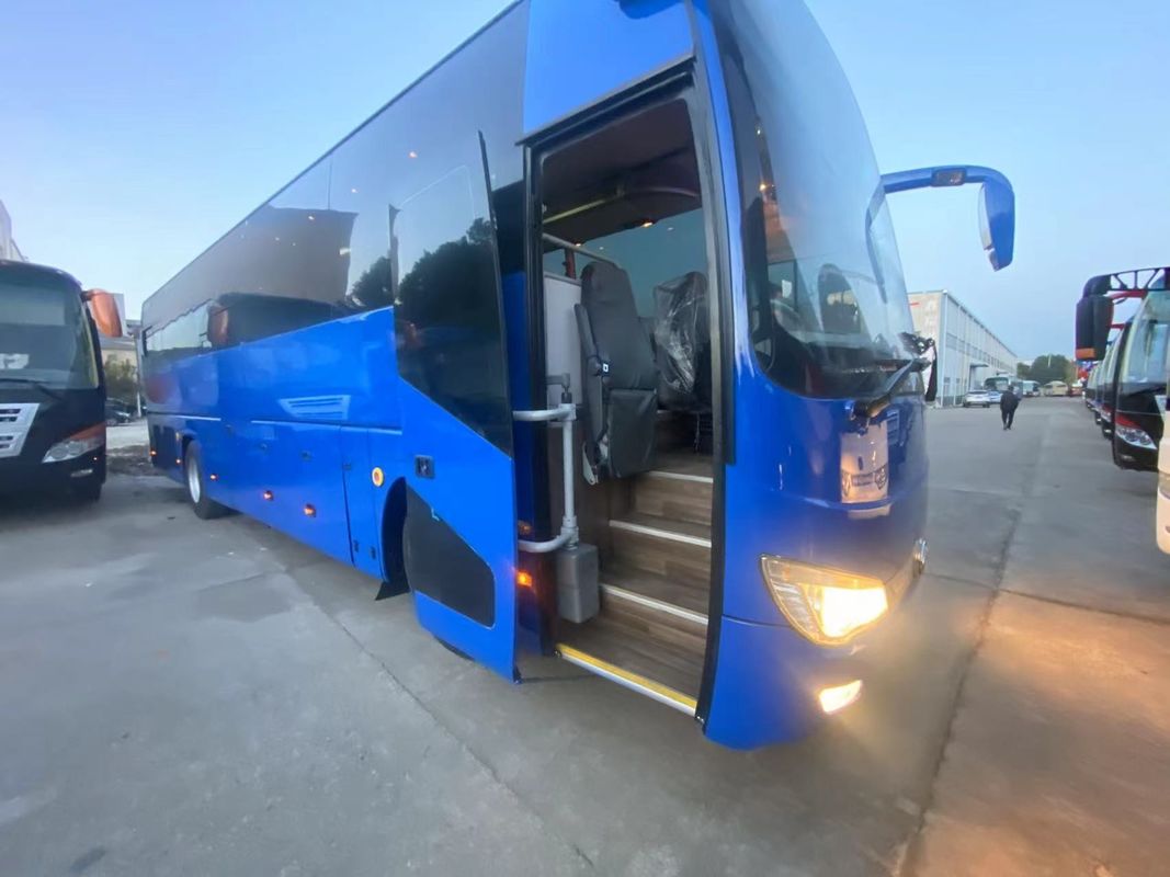 Venta de autobuses usados de 45 asientos Autobuses de autobuses de 40 asientos Dirección a la izquierda y suspensión de resorte de hoja