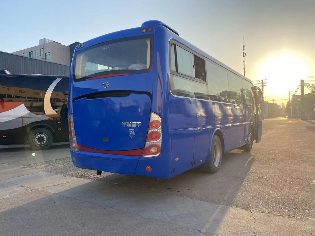 Venta de autobuses usados de 45 asientos Autobuses de autobuses de 40 asientos Dirección a la izquierda y suspensión de resorte de hoja