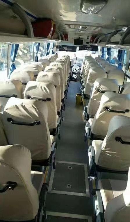Autobús de pasajeros diésel de 55 plazas con accionamiento a mano izquierda con 53 1 1 plazas y velocidad máxima 91-110 km/h