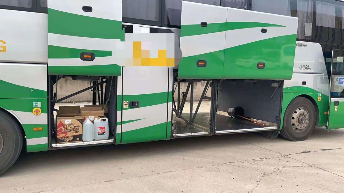 Autobús LHD de 65-67 asientos con tipo de combustible diesel y velocidad máxima de 100 km/h