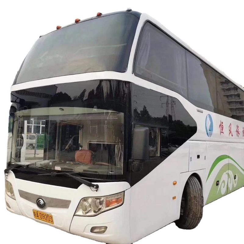 60-70 asientos Popular de conducción a la izquierda Autobús de segunda mano con motor de 8L