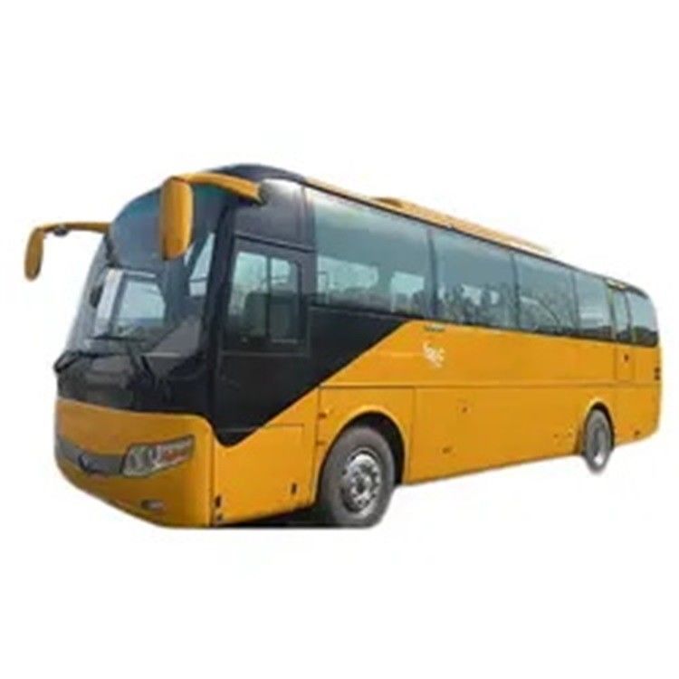 Motor trasero usado Amarillo Grupo escolar Autobuses turísticos Motor de capacidad de 8L Tipo de combustible Diesel