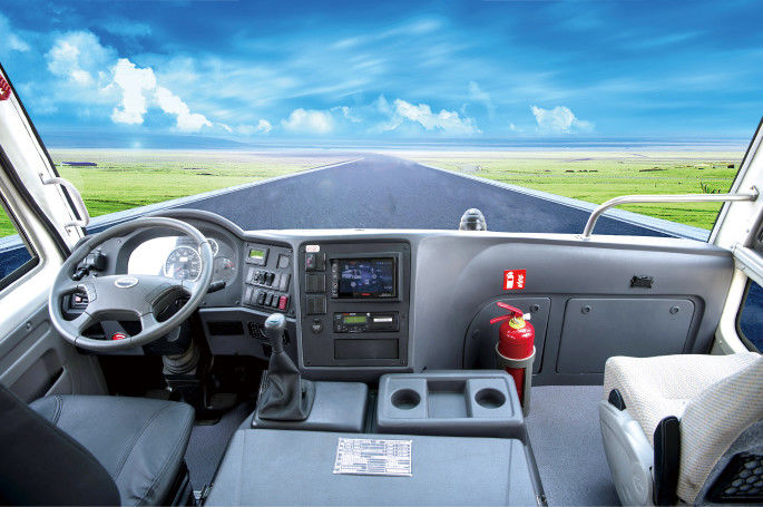 Transmisión manual 50 asientos lujoso diésel autobús turístico autobús usado para turistas