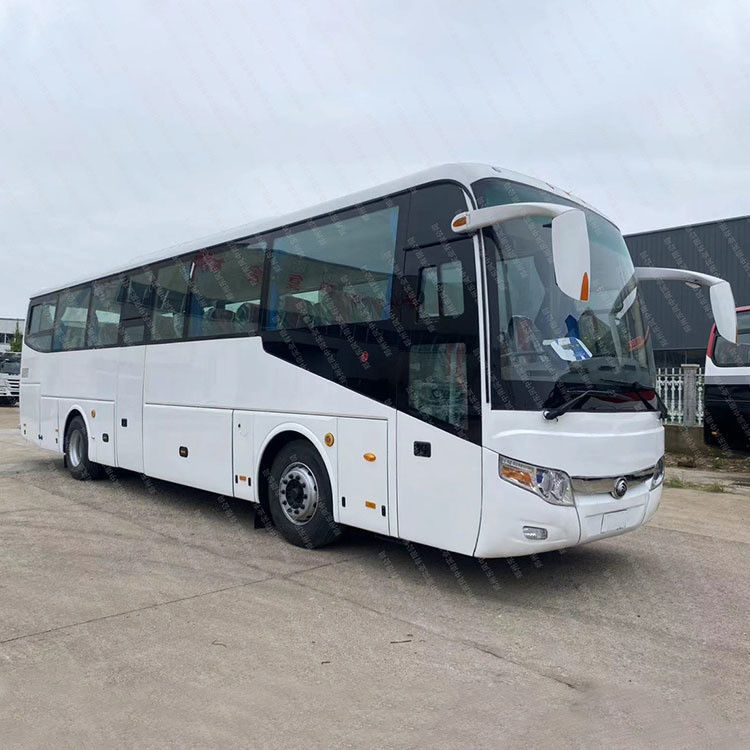 Velocidad máxima 100 km/h Autobús de autobuses usados Youtong ZK6122 con 55 asientos y baño interno