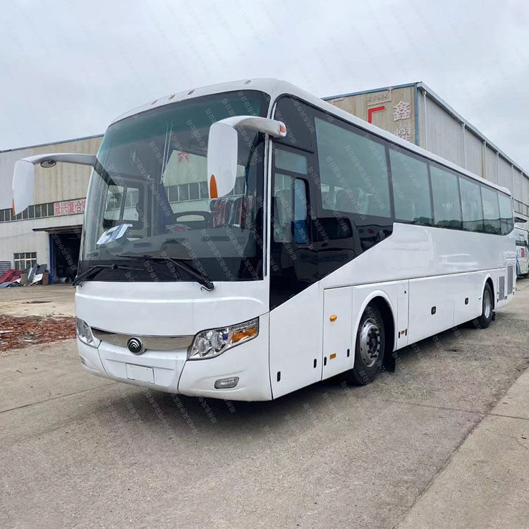Velocidad máxima 100 km/h Autobús de autobuses usados Youtong ZK6122 con 55 asientos y baño interno