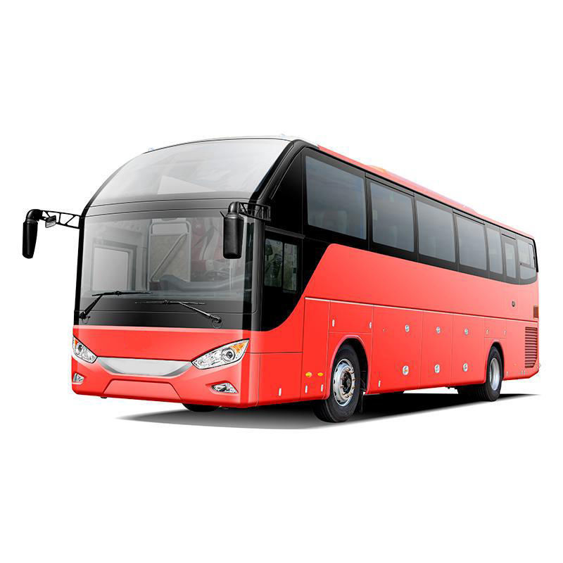 Eje trasero 13T/Fremas de tambor Luxury 50 60 asientos Autobús de pasajeros con distancia entre ejes de 6080 mm