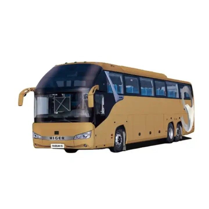 Autobús usado 336hp 50-60 asientos Gran espacio FAST 6DS180T Transmisión 6-8L Capacidad del motor