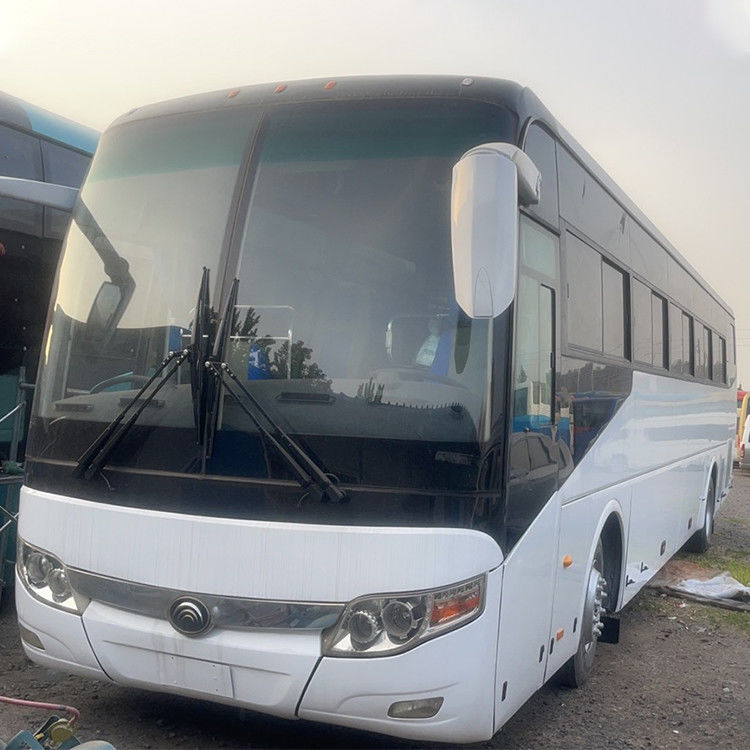 RHD 6-8L de segunda mano con transmisión manual asiento de viaje autobuses usados con gran capacidad
