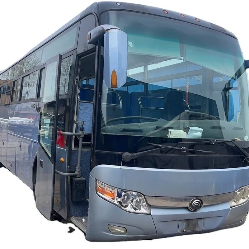 ZK612 Autobús de segunda mano de 65 asientos con ventana corredera con aire acondicionado y velocidad máxima de 100 km/h