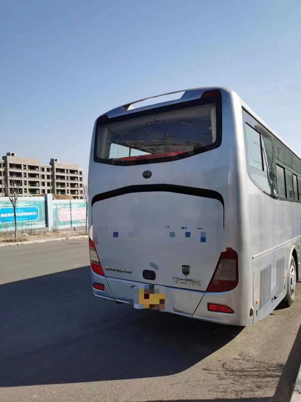 ZK612 Autobús de segunda mano de 65 asientos con ventana corredera con aire acondicionado y velocidad máxima de 100 km/h
