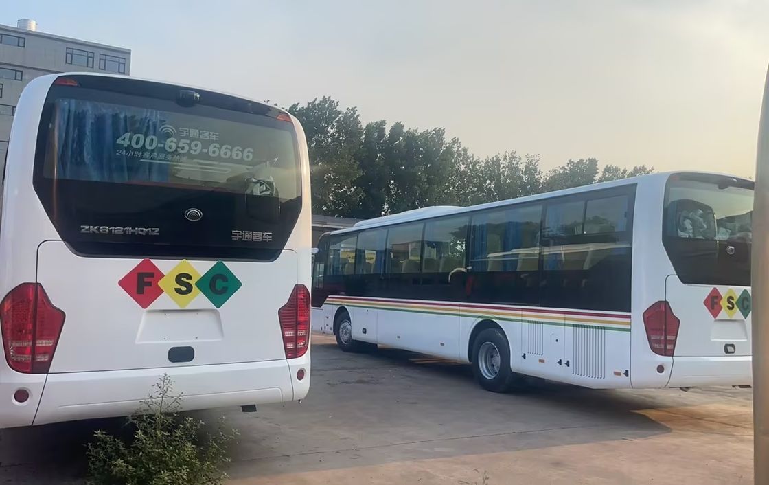 65 asientos Autobús de lujo de turismo de pasajeros Autobús de lujo tipo de combustible diesel Velocidad máxima 100 km/h