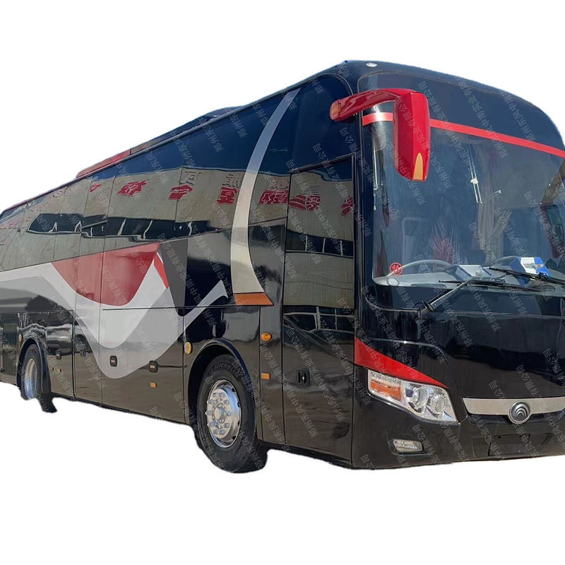 3300mm Base de ruedas Autobús de coches usado Tipo de transmisión manual en buen estado LHD 47 plazas