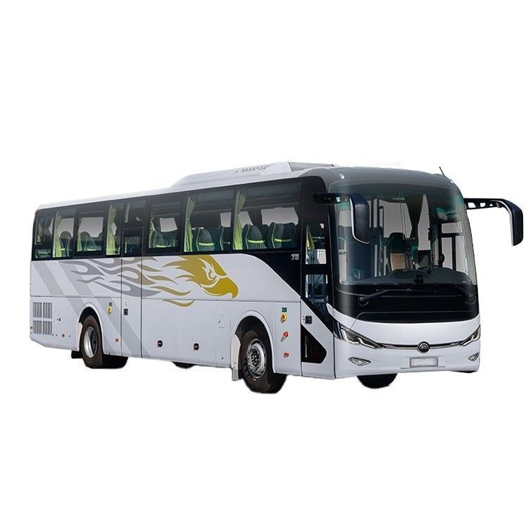Tipo de conducción Dirección izquierda Diesel Manual Yu Tong Autobús de 50 plazas Autobús de pasajeros con inodoro