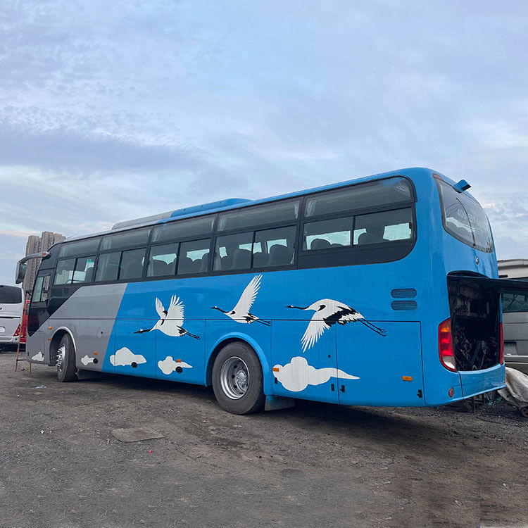 Autobuses diésel de 12 metros diseñados Autobús de lujo usado con caja de cambios manual por Yu Tong