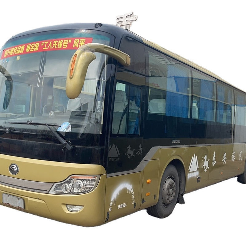 Autobús de pasajeros de segunda mano de 65 plazas LHD Autobús de autobuses usados con par nominal 270/2200