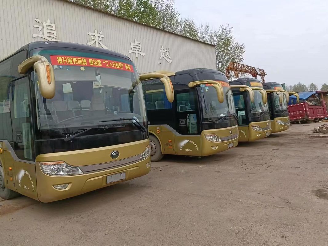 Autobús de pasajeros de segunda mano de 65 plazas LHD Autobús de autobuses usados con par nominal 270/2200