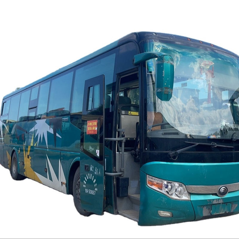 Autobuses manuales usados asequibles con modelo de motor YC4E150-20 y anchura general de 2430 mm