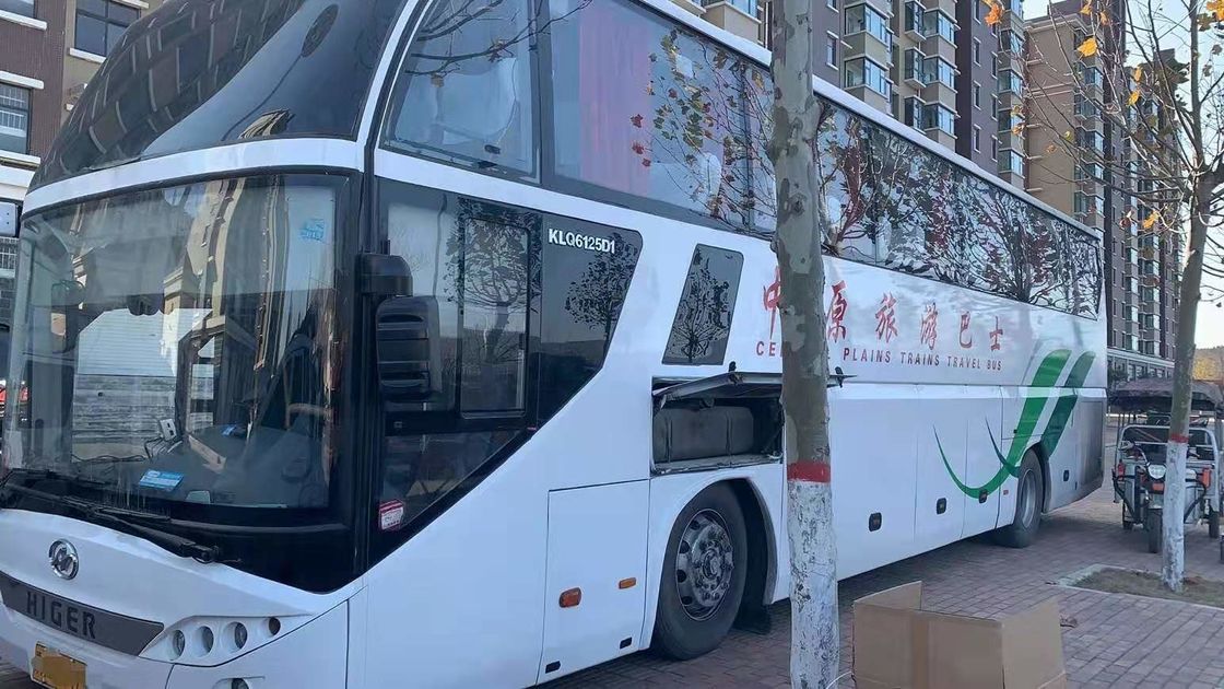 Autobús de pasajeros de lujo de dos pisos de 243kw con 50 asientos y autobuses de autobuses usados de 60 asientos