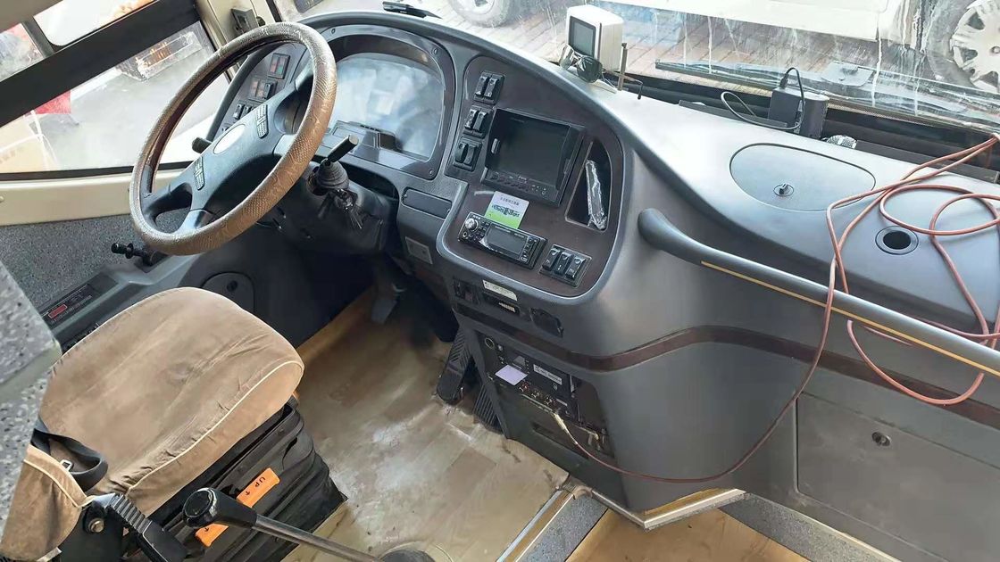 Autobús de pasajeros de lujo de dos pisos de 243kw con 50 asientos y autobuses de autobuses usados de 60 asientos