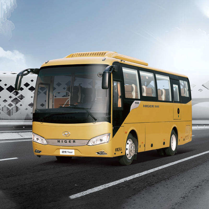 Motor Weichai 24 asientos LHD Diesel Autobuses de pasajeros de lujo para el mercado africano