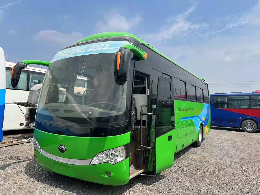 Autobús LHD de lujo diesel de 38 plazas con 11/13 muelles y motor Weichai