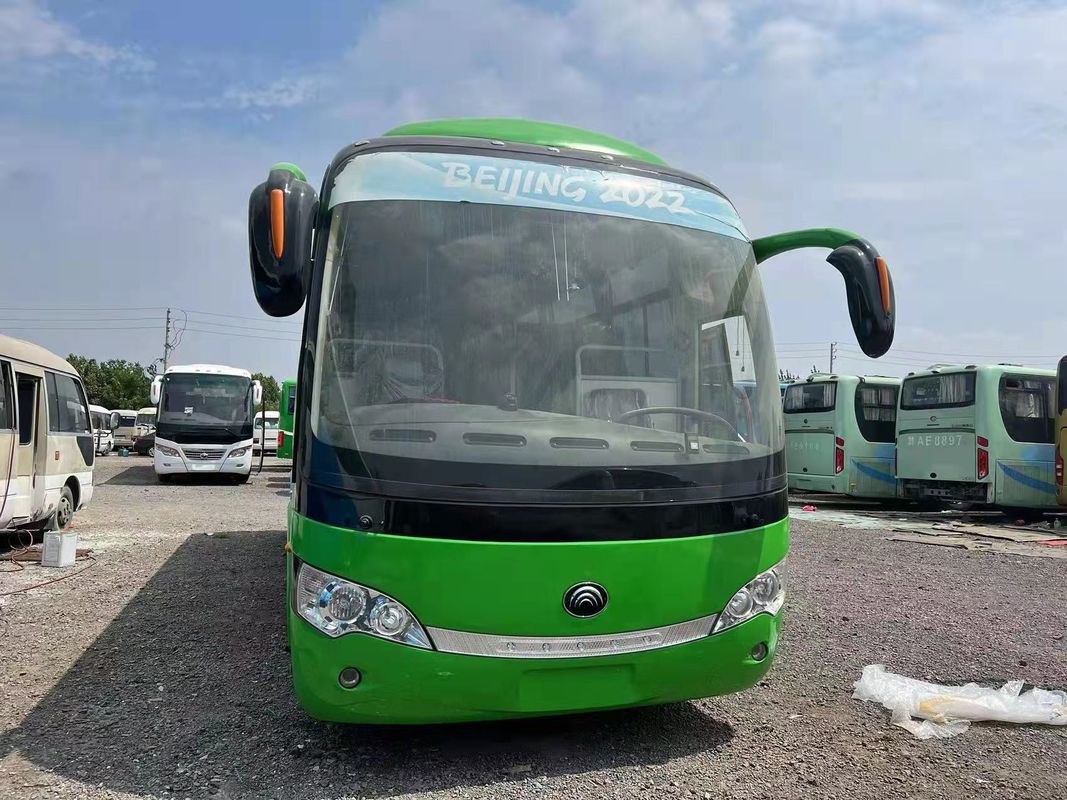 Autobús LHD de lujo diesel de 38 plazas con 11/13 muelles y motor Weichai