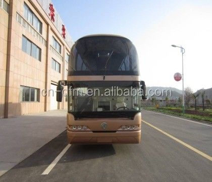 Motor trasero Cummins Motor Dongfeng Autobús de turismo con baño y asientos 50 8900ml