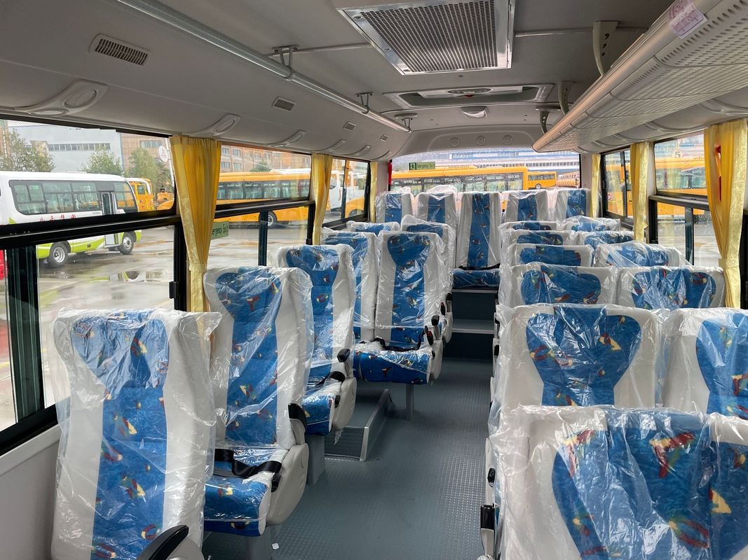 Autobús de lujo de 25 asientos con 6 CYL en línea 12V motor OHC y transmisión automática