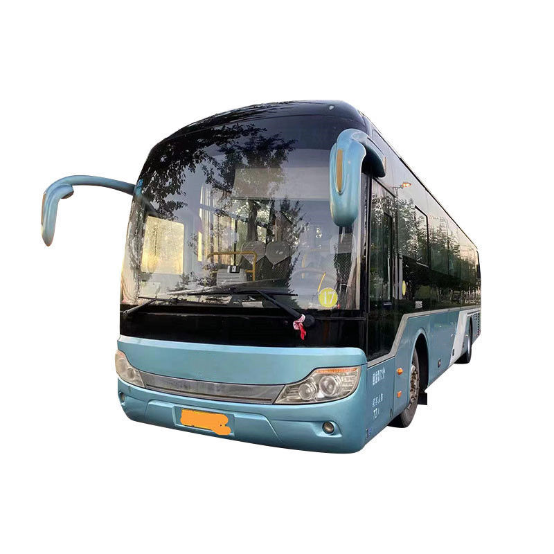 Autobús de autocarro usado con motor Yuchai y transmisión manual en buenas condiciones.