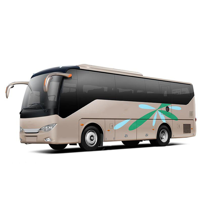 Autobús de transporte público de 12 metros 50 plazas Autobús de lujo LHD con suspensión de resorte de hoja